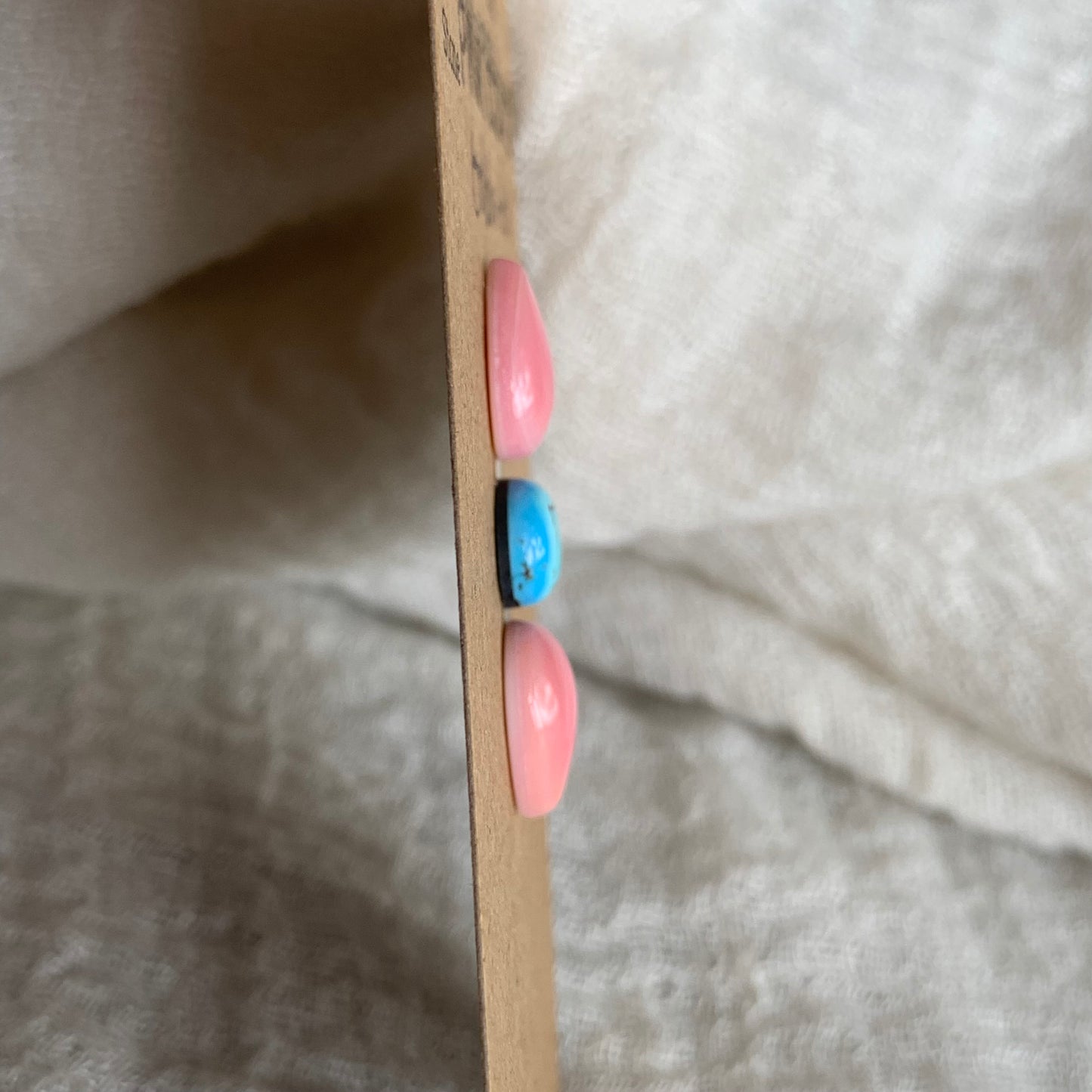 Pink Conch/Golden Hill Cabochon - PG5