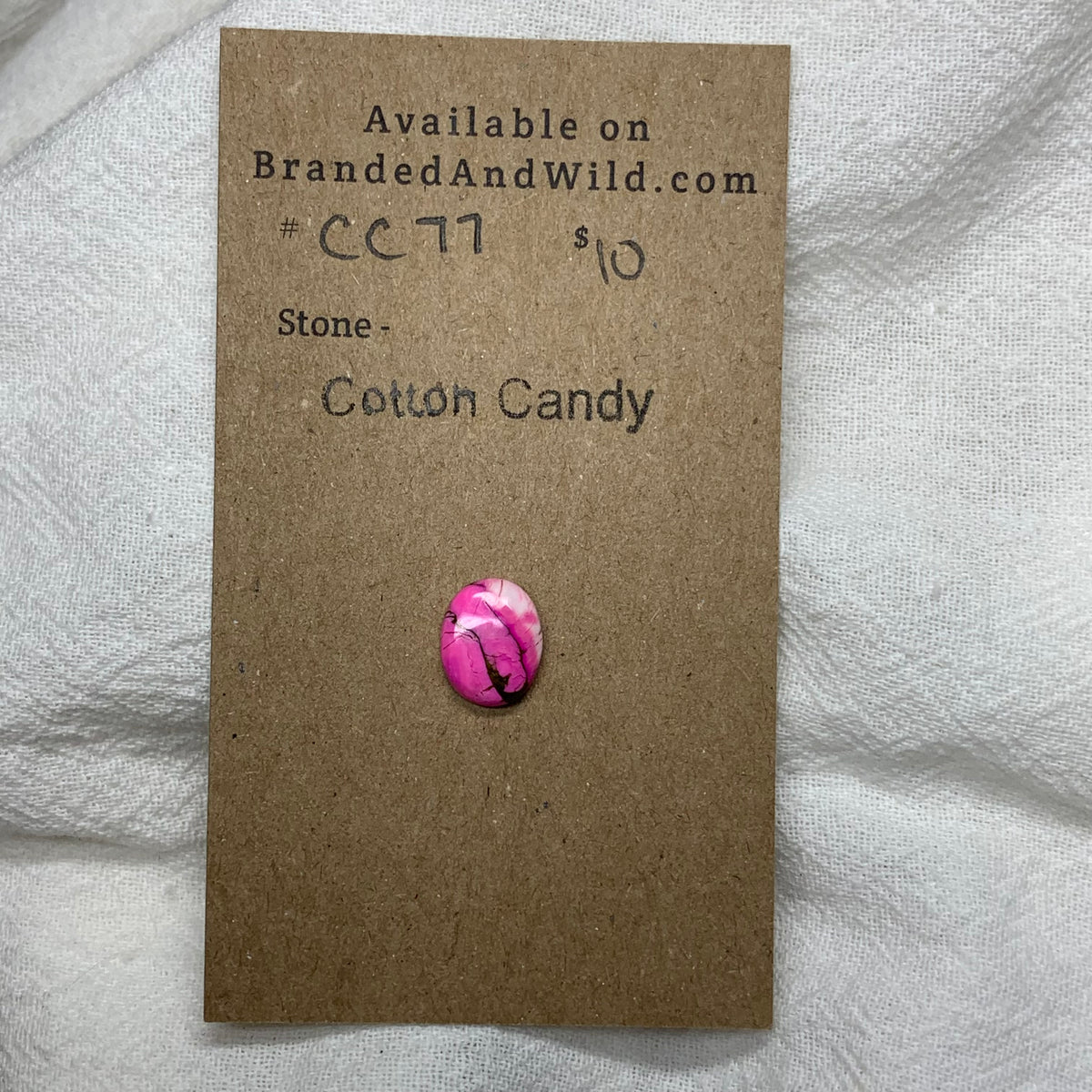 Cotton Candy Cabochon - CC77 0C490737-4CC0-48EC-B48C-DA617EBDFF7A Brandedandwild.com