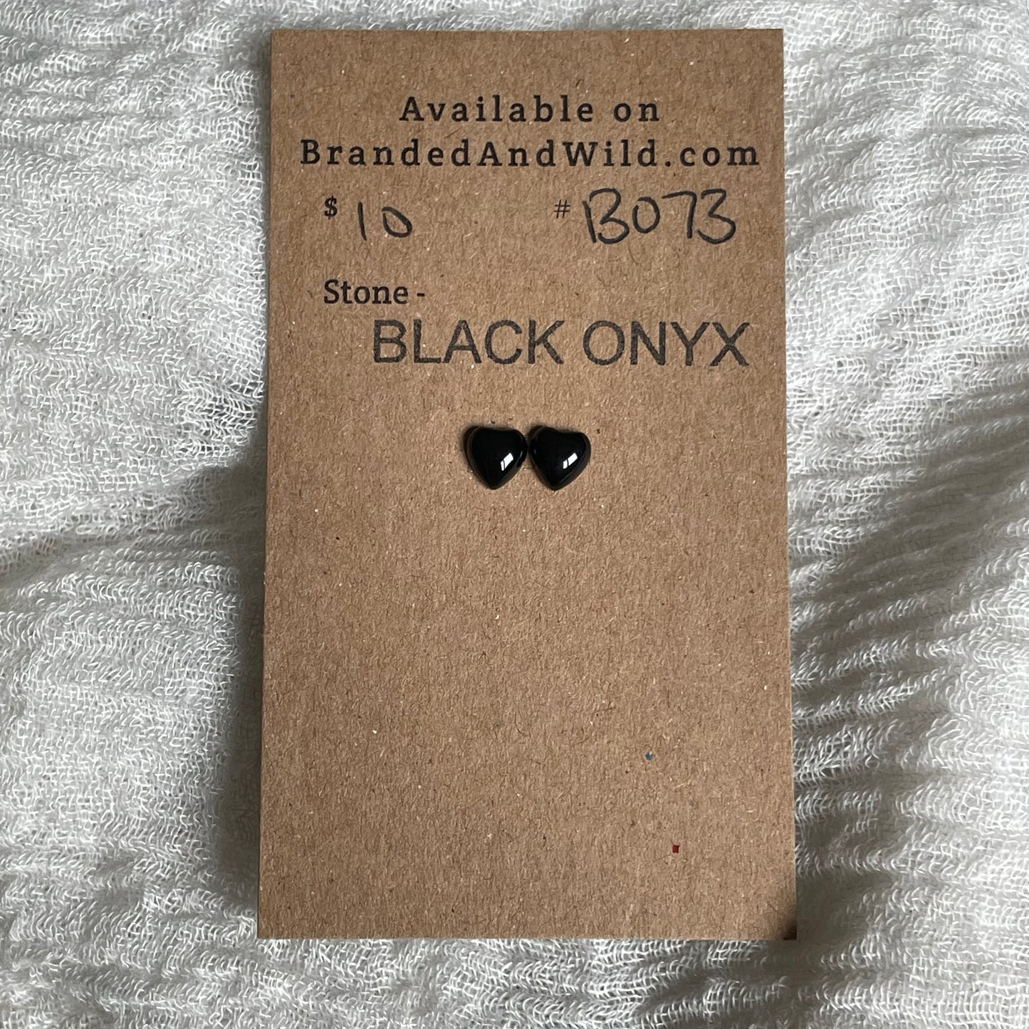 Black Onyx - Cabochon - BO73