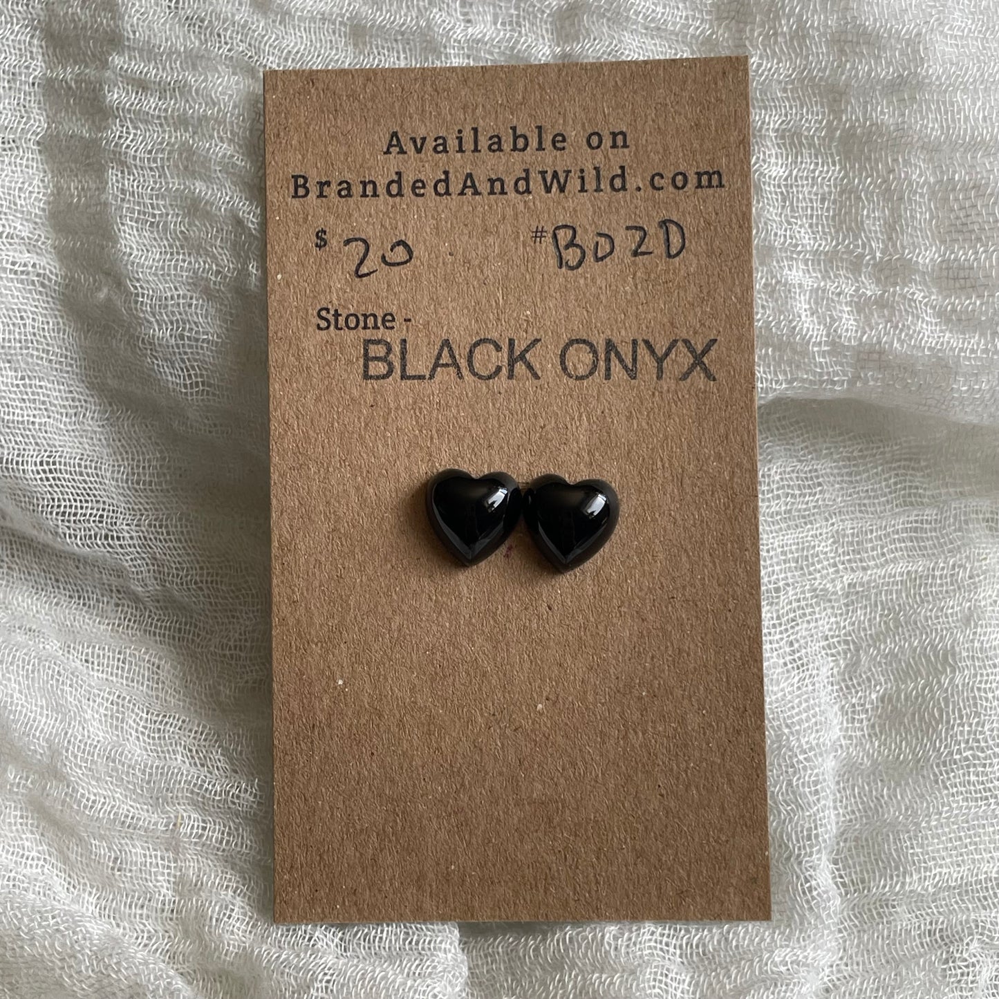 Black Onyx - Cabochon - BO20