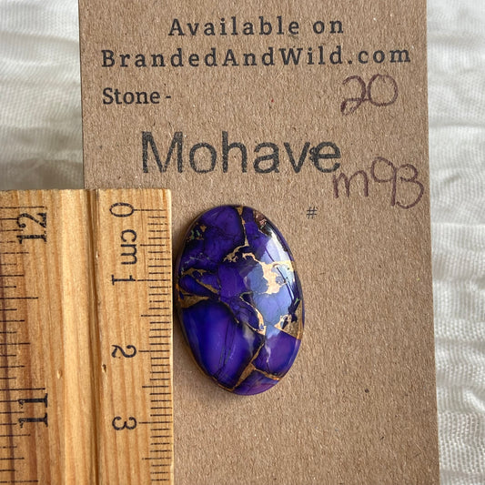 Mohave Cabochon - M93 Cabochon 0C62FCE0-A056-4592-AA8C-65E4D1FD2A2F Brandedandwild.com