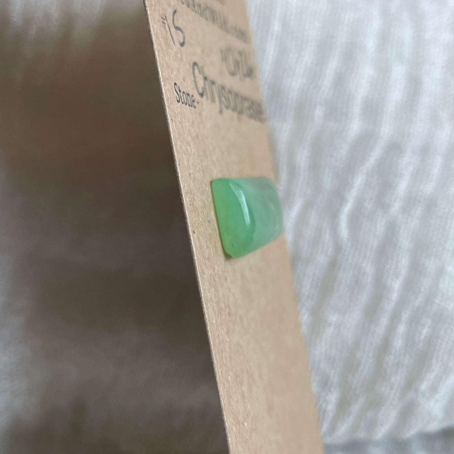 Chrysoprase Cabochon - Ch26