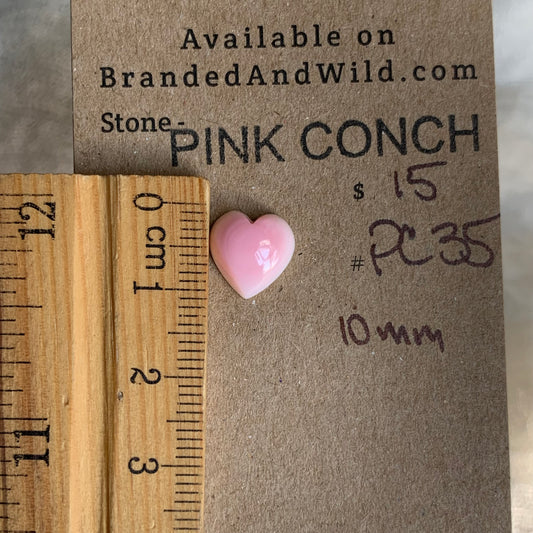 Pink Conch Cabochon - PC35