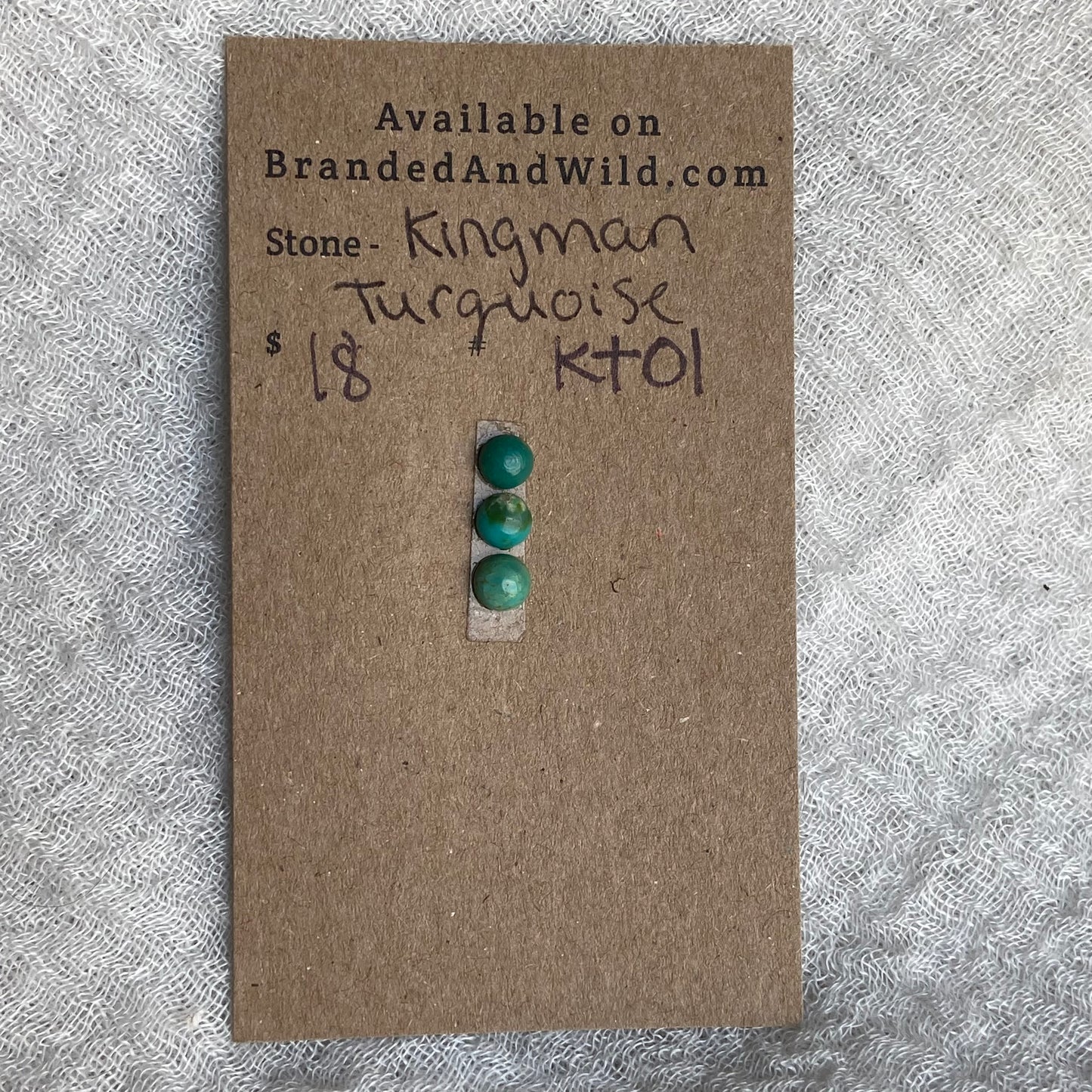 Kingman Turquoise Cabochon - KT01