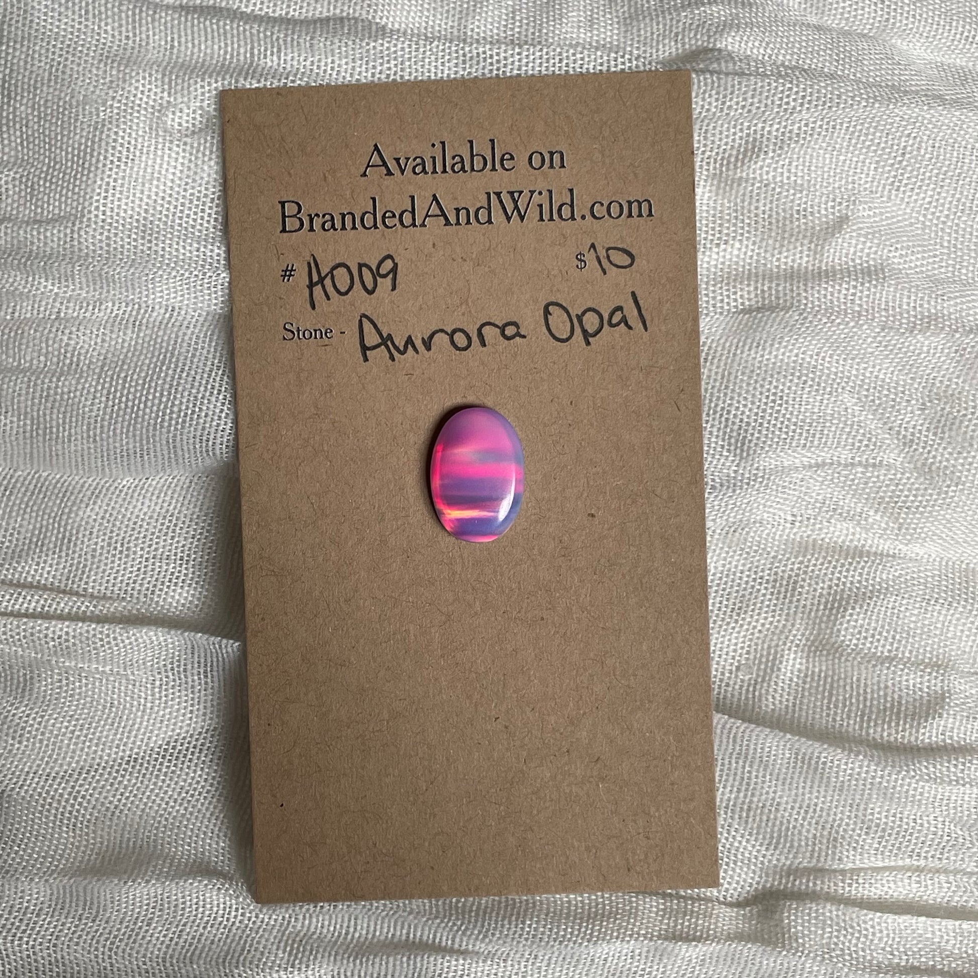 Aurora Opal Cabochon - A009 0CB46BED-EC48-4F34-B021-A2D313FE8A33 Brandedandwild.com