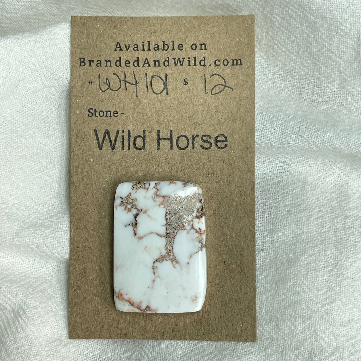 Wild Horse Cabochon - WH101 0CB6B377-96C5-4ADE-8C9A-59B3A4DE110F Brandedandwild.com