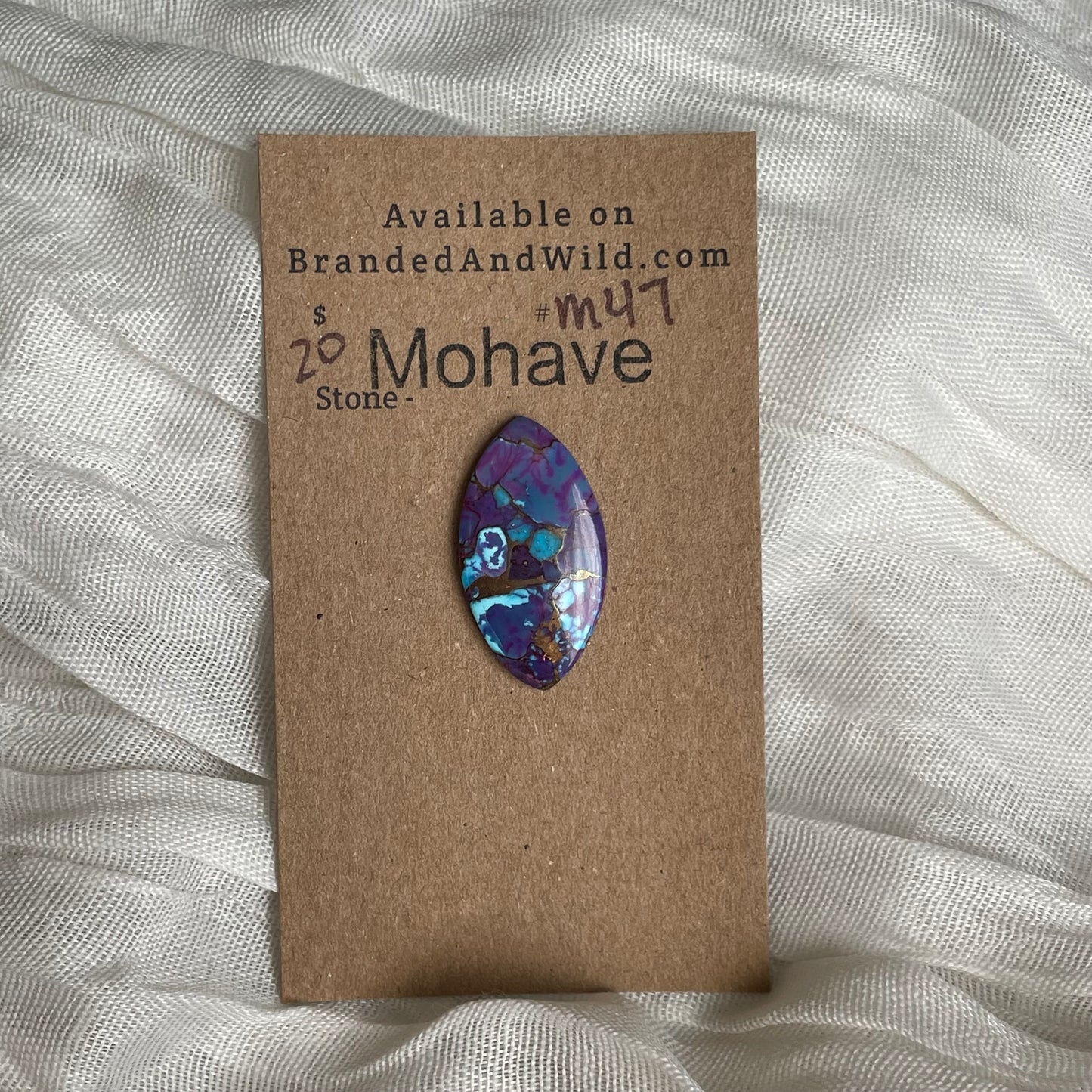 Mohave Cabochon - M47 Cabochon 0CB86C06-8B16-42F6-8296-EA510E496735 Brandedandwild.com