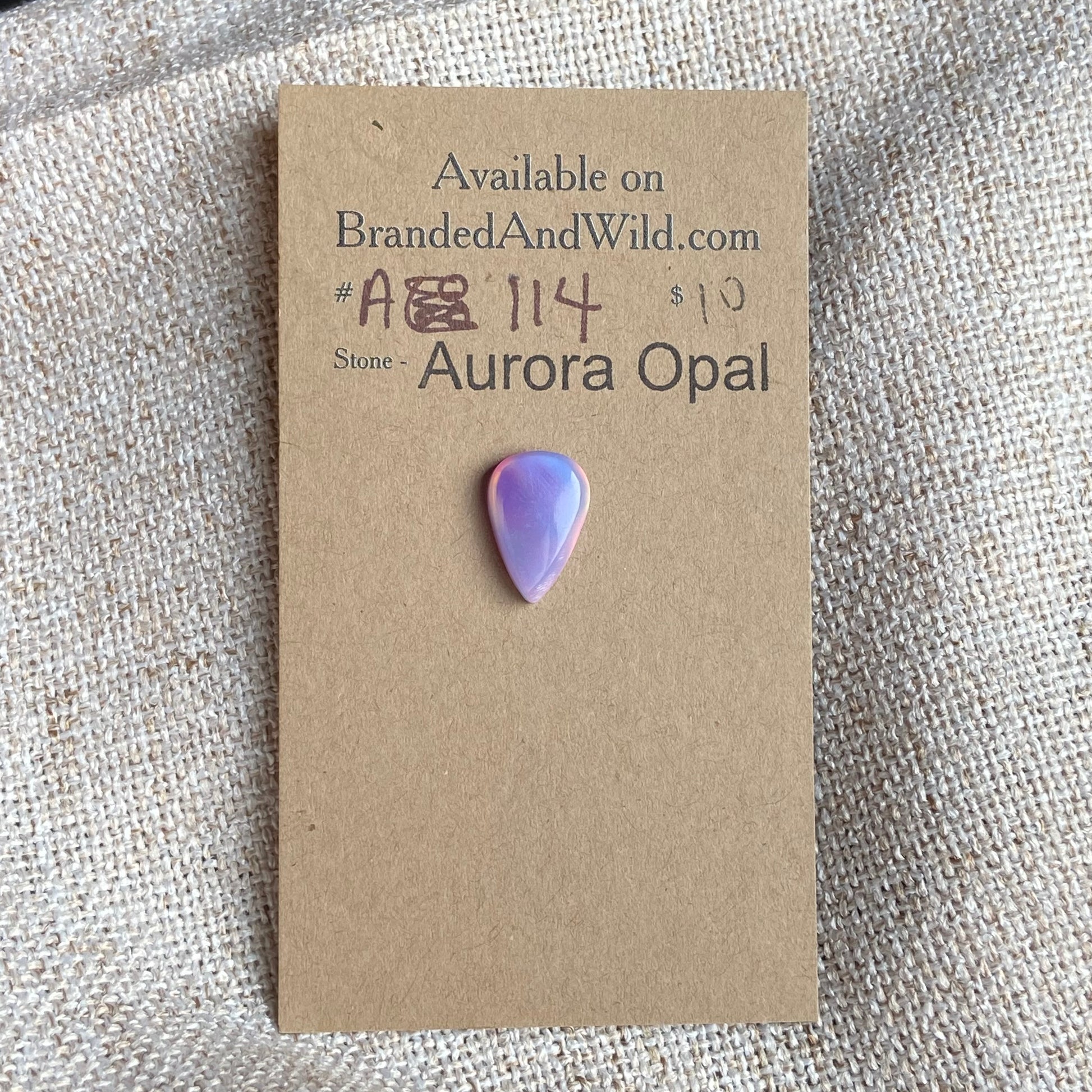 Aurora Opal Cabochon - A114 0CC17DE3-673A-44A9-9CBB-01FD7EA8C21B Brandedandwild.com