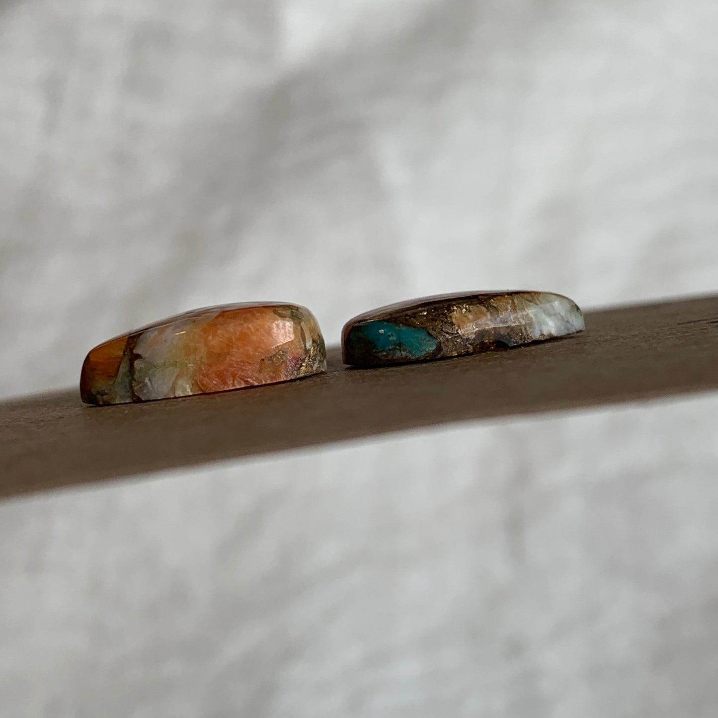 Turquoise, Oystershell, Copper Cabochon - TOC13