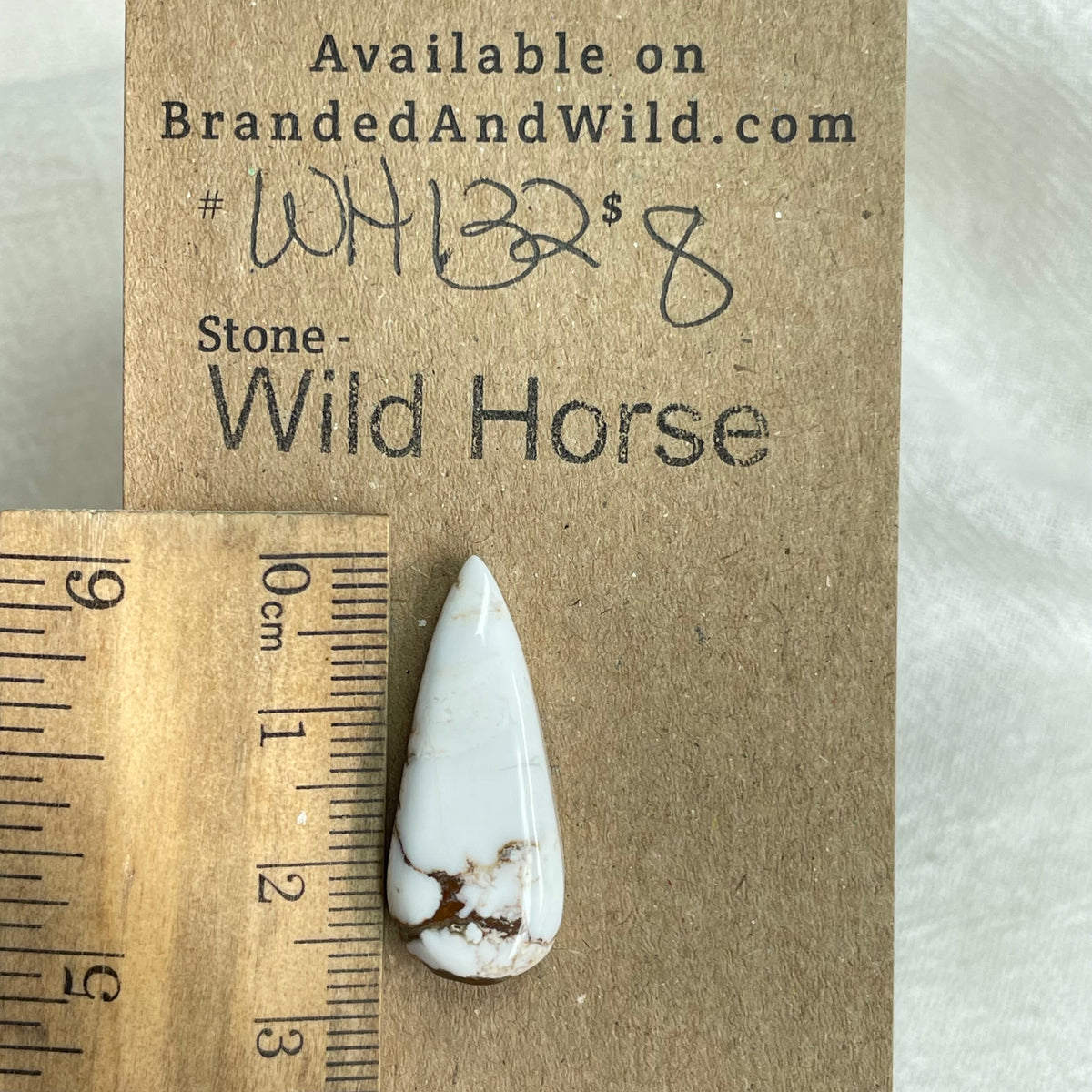 Wild Horse Cabochon - WH132 0CEEB013-770F-436D-B89A-4A58AAFAFC2E Brandedandwild.com