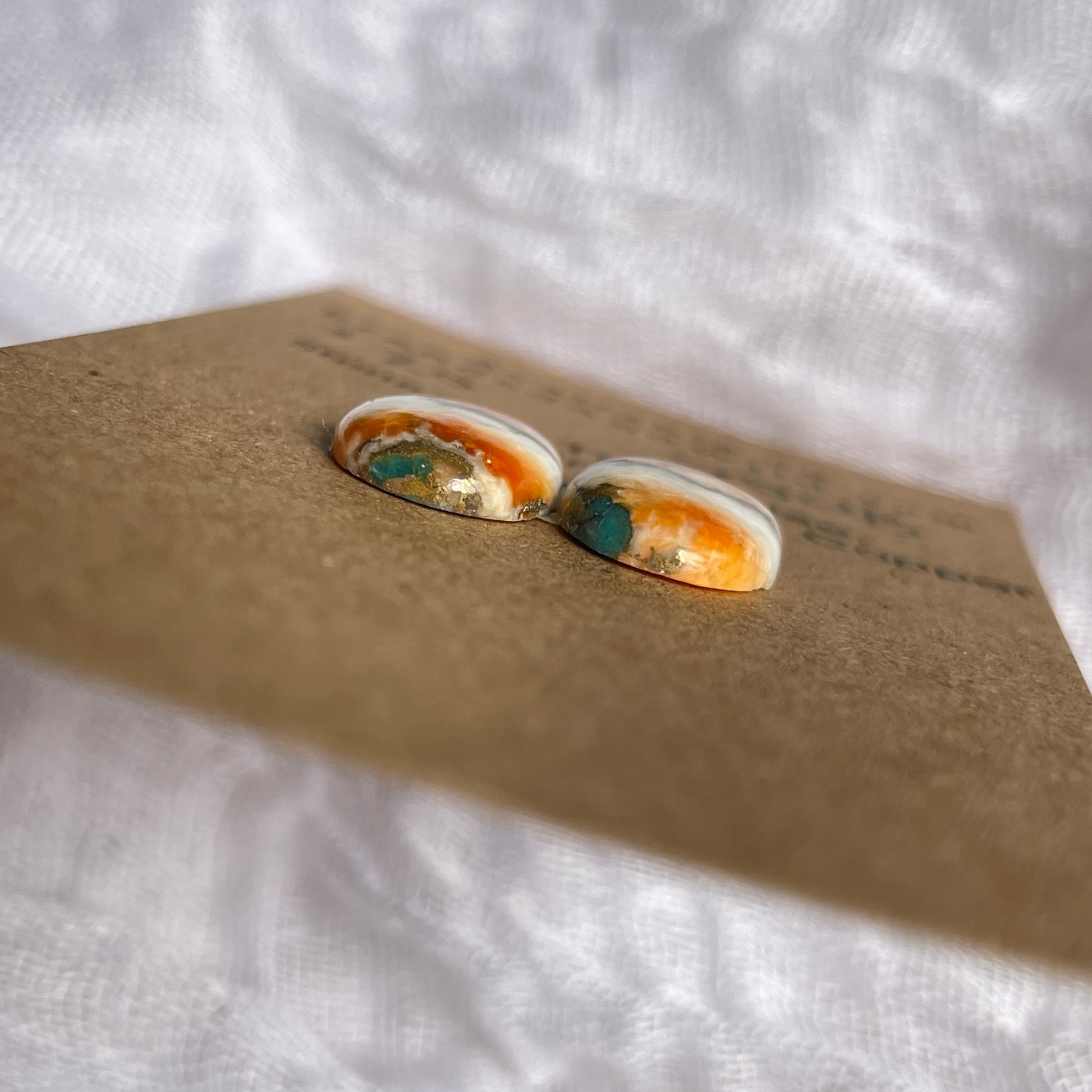 Turquoise, Oystershell, Copper Cabochon - TOC43 0D0CDDAB-56D2-4DF2-B153-00CC5CF1DC4A Brandedandwild.com