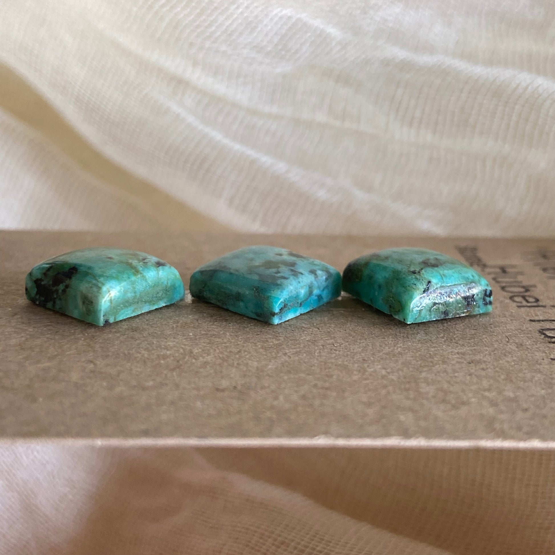 Hubei Turquoise Cabochon - H161 0D1A08DF-7758-4200-AFAE-EDA94F705A41 Brandedandwild.com