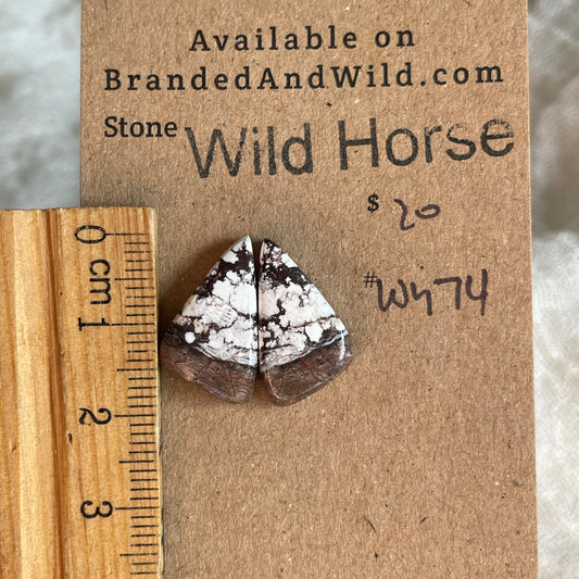 Wild Horse Cabochon - WH74 0D1C17CE-C0C8-4951-8BDC-79ED4D8380BF Brandedandwild.com