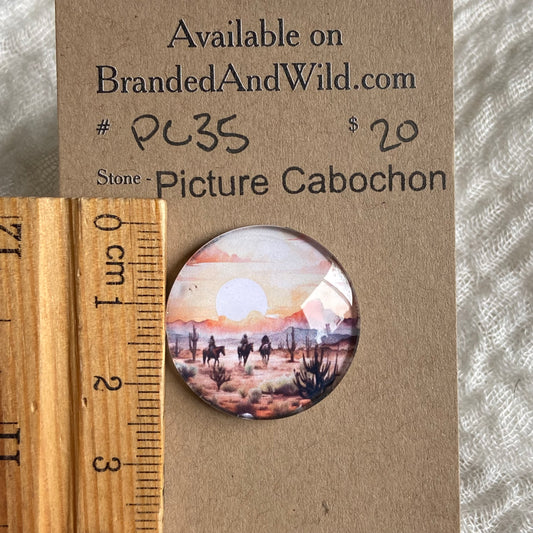 Picture Cabochon - Cabochon - PC35 0D1FB0C1-4530-4CCE-9787-DCB3C00A6293 Brandedandwild.com