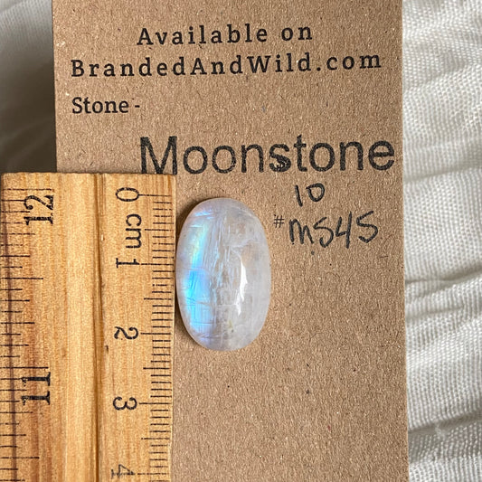 Moonstone cabochon - Ms45 0D237C3A-39B8-4498-8FC4-45E59675F725 Brandedandwild.com