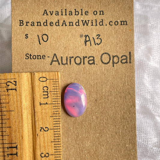 Aurora Opal Cabochon - A13 0D31EC4A-CC88-49D1-A9D2-05521910F3C4 Brandedandwild.com