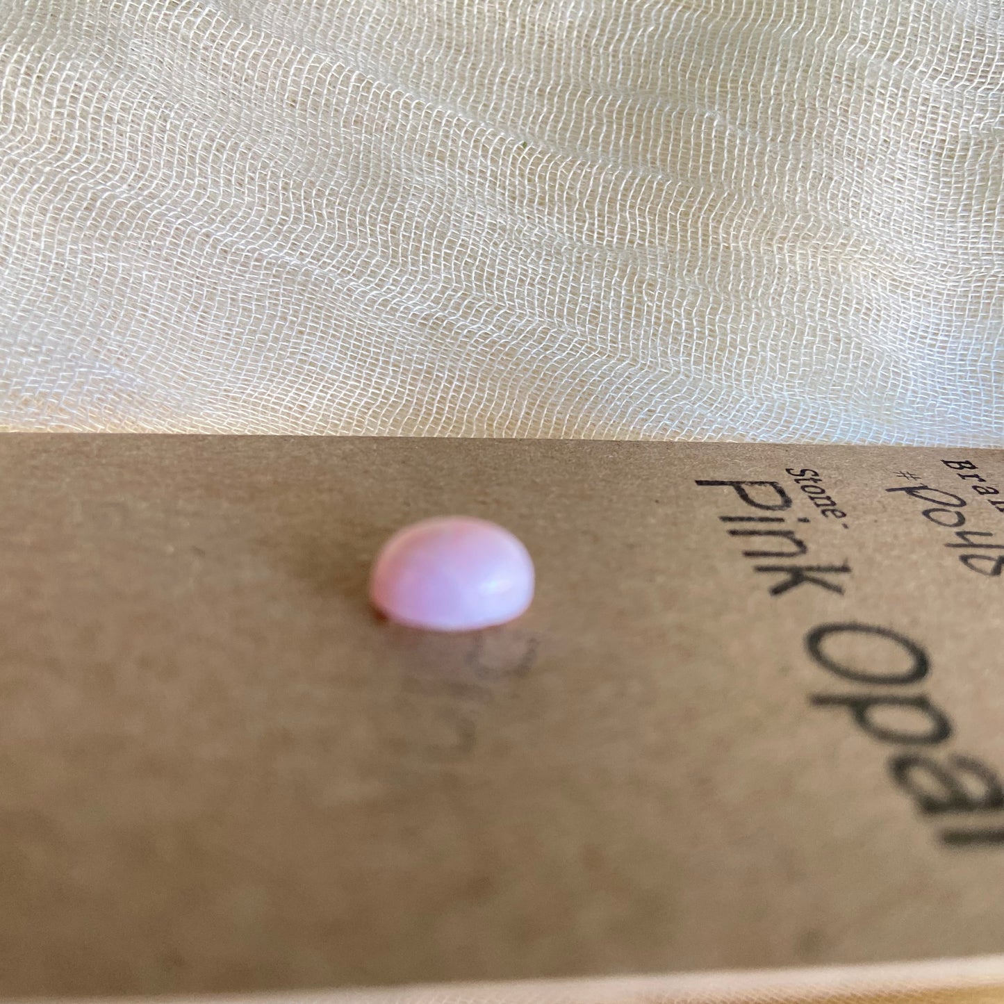 Pink Opal Cabochon - P048