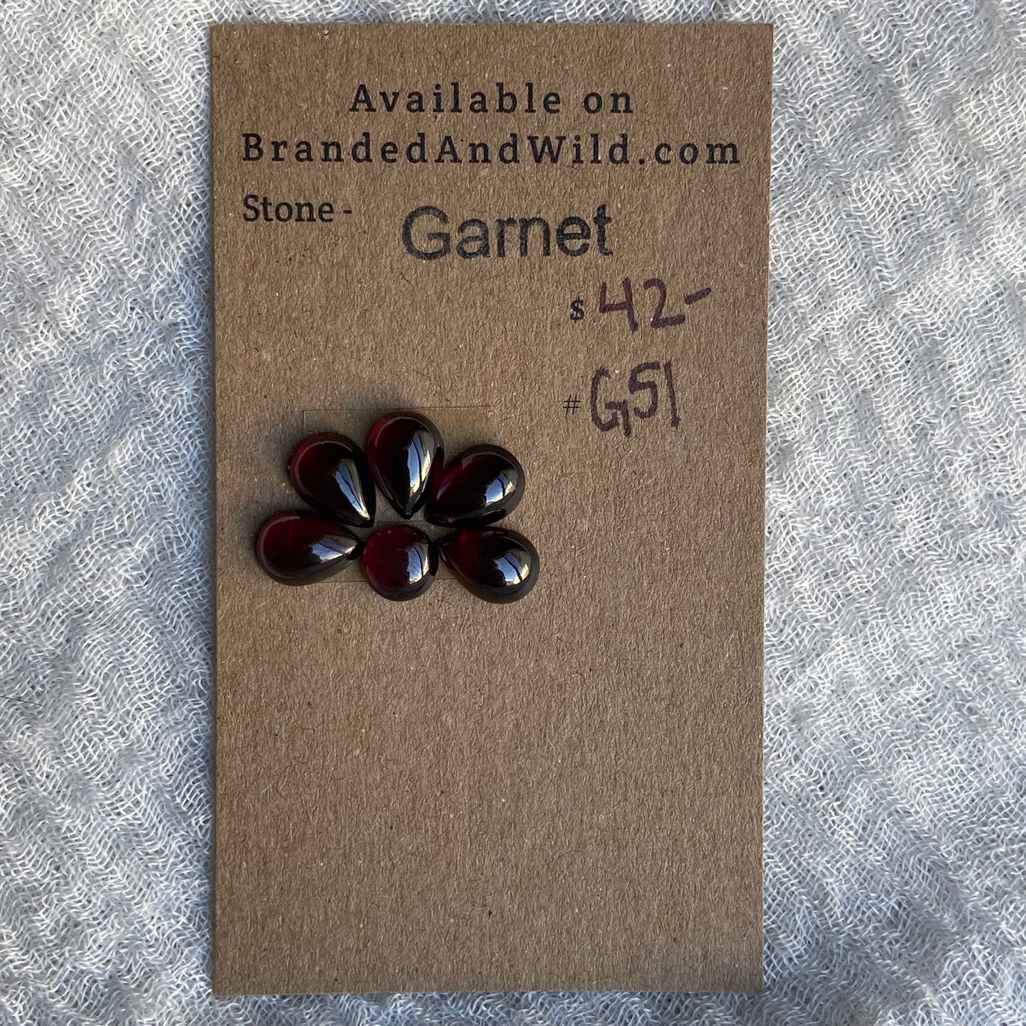 Garnet Cabochon - G51