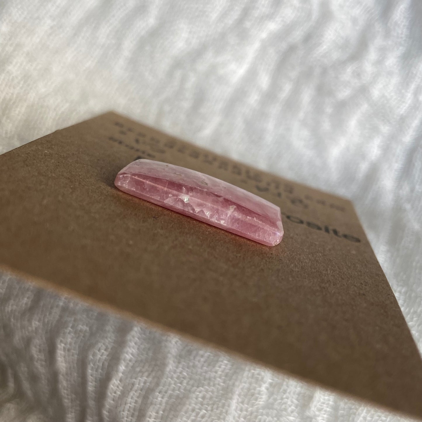 Rhodochrosite Cabochon - R18