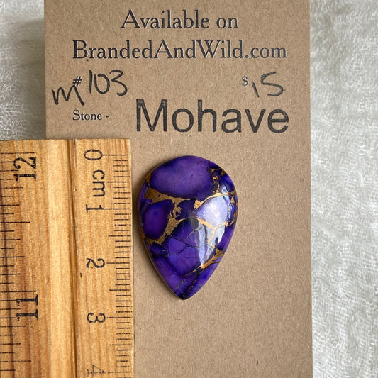 Mohave Cabochon - M103 Cabochon 0D62A676-9986-489C-AB99-3AC85994671A Brandedandwild.com
