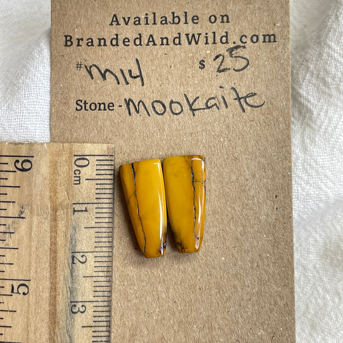 Mookaite Cabochon- M14 0D64AC37-80D9-4334-98A6-FCC07D44A109 Brandedandwild.com