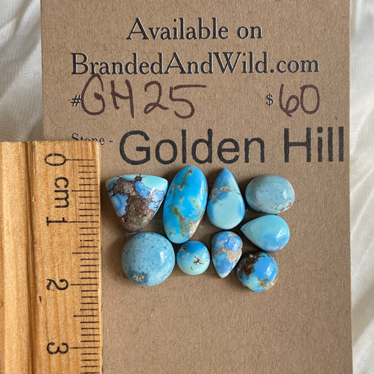 Golden Hill Cabochon - GH25 0D6B6B31-7F60-4F9A-A9CE-EF36241739B4 Brandedandwild.com
