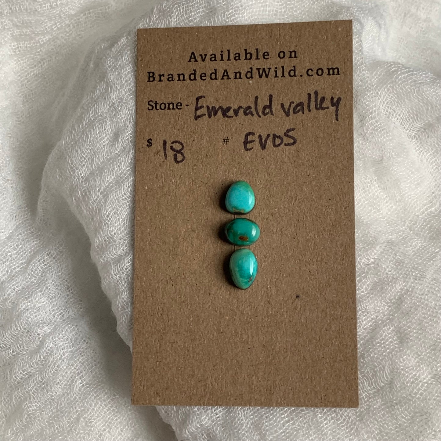 Emerald Valley Turquoise Cabochon - EV05