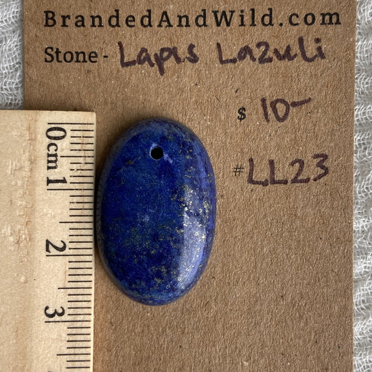 Lapis Lazuli Cabochon -Drilled- LL23