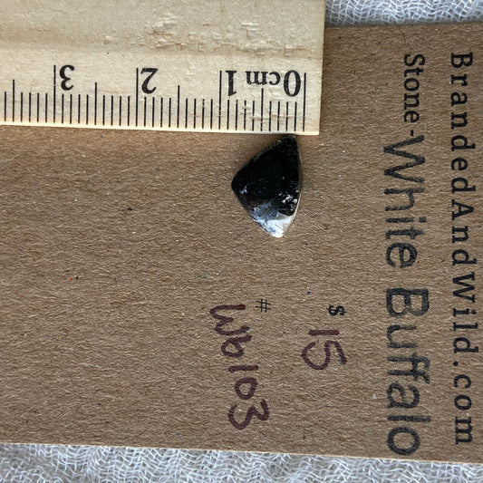 White Buffalo Cabochon - WB103