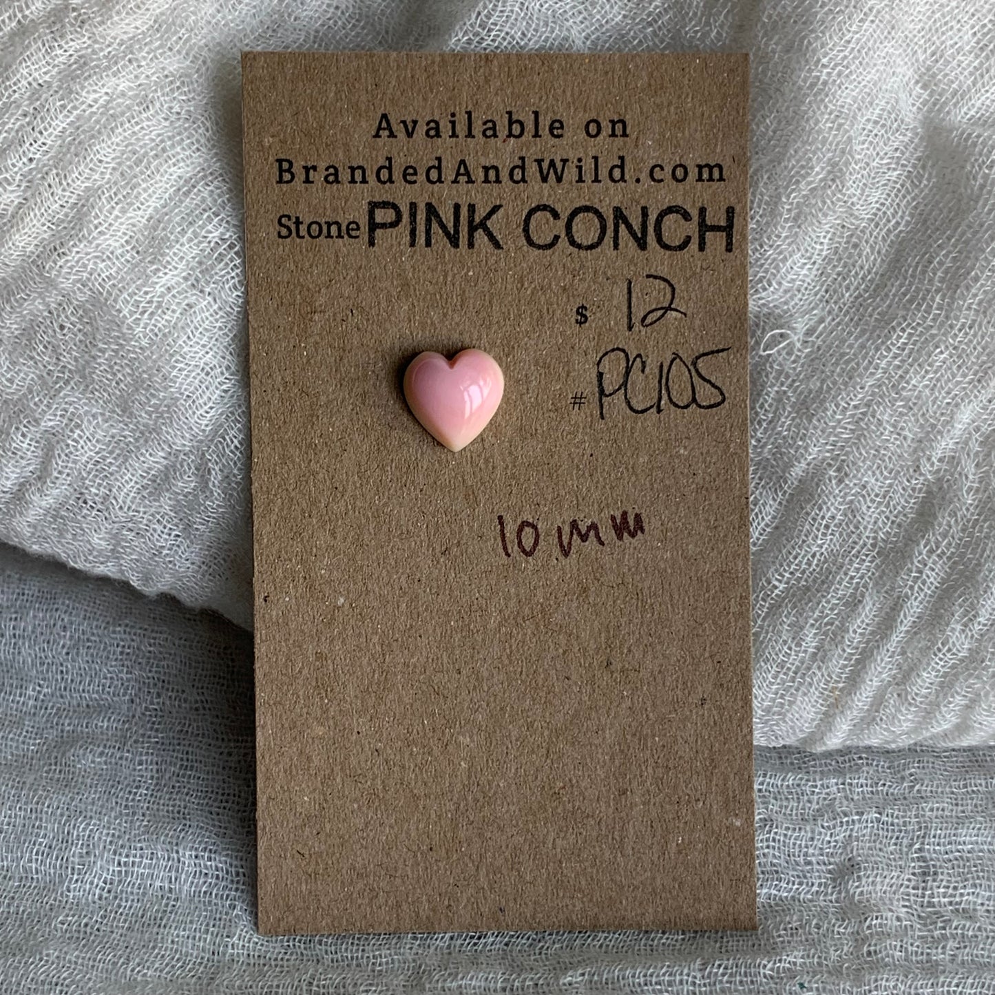 Pink Conch Cabochon - PC105