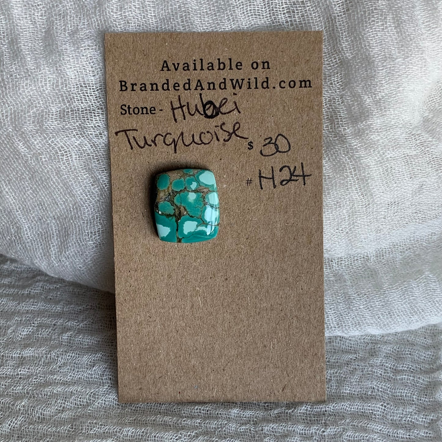 Hubei Turquoise Cabochon - H24