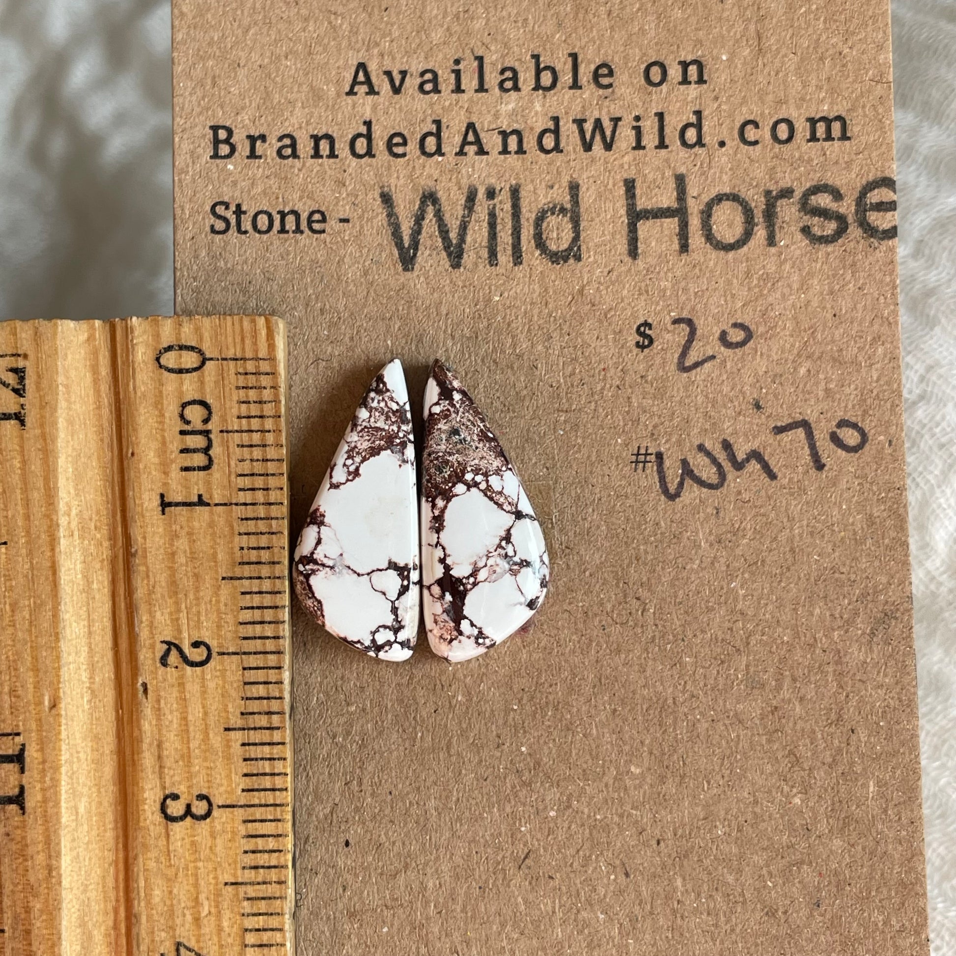 Wild Horse Cabochon - WH70 0DDA4DDE-1578-44E4-8741-5A228DDC2E87 Brandedandwild.com