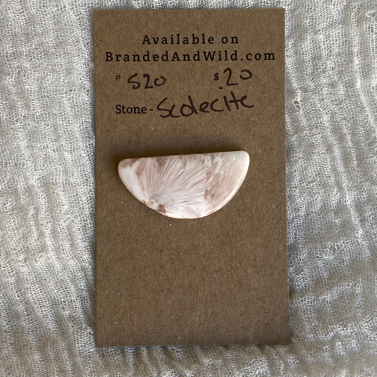 Scolecite Cabochon - S20