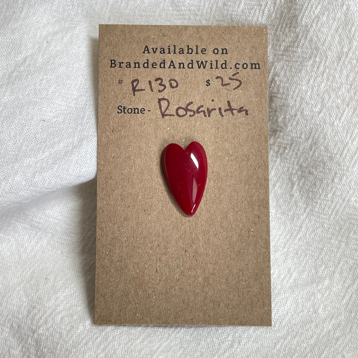 Rosarita - Cabochon - R130 0DFB0C80-39D0-4FE5-8466-AA9B31DE7EBD Brandedandwild.com