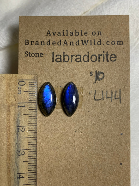 Labradorite Cabochon - L144 0E074B0A-F024-4C8C-9F4F-3C946B326CEF Brandedandwild.com