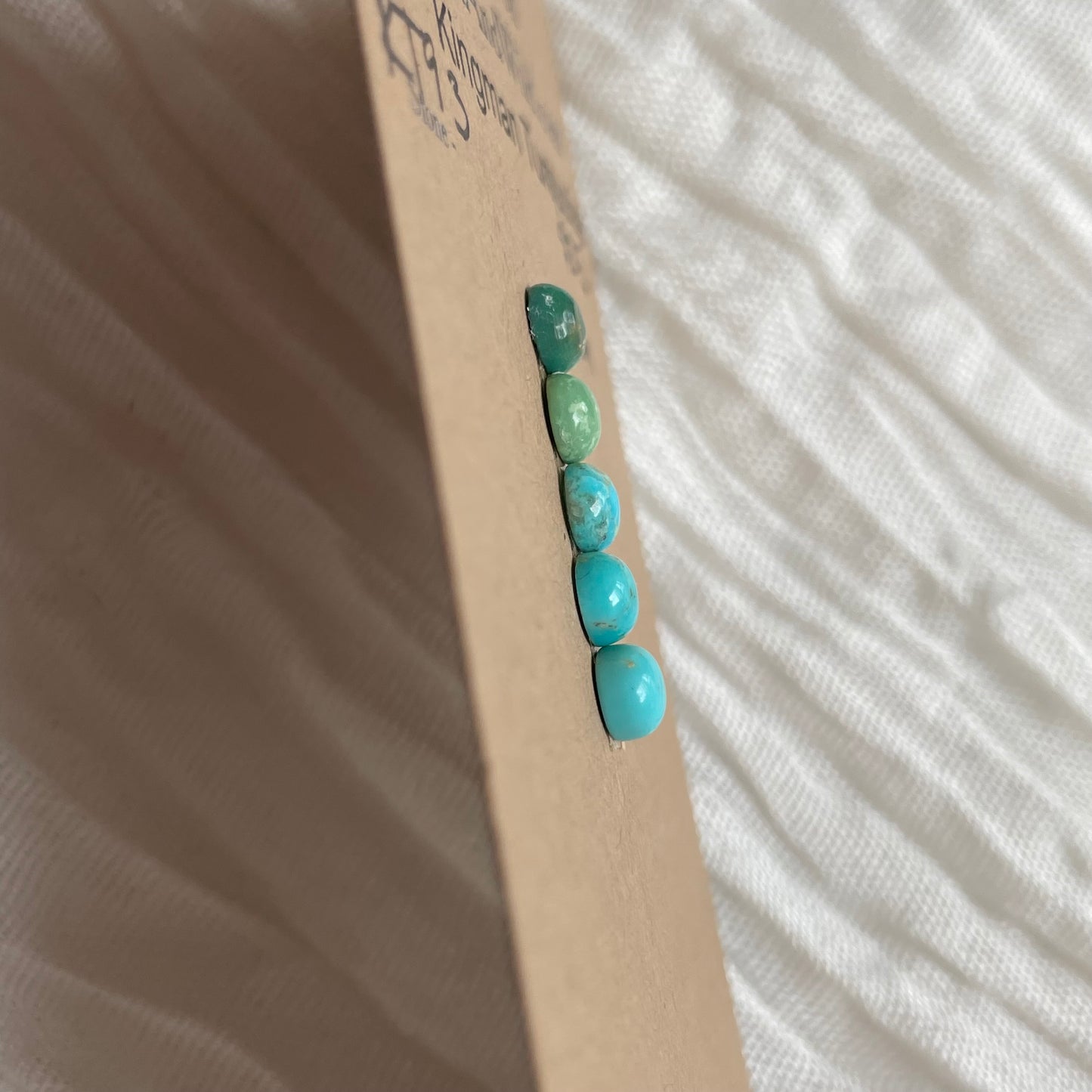 Kingman Turquoise Cabochon - KT93 0E0A1E81-3927-4869-AA46-EDDE9DFB6C25 Brandedandwild.com