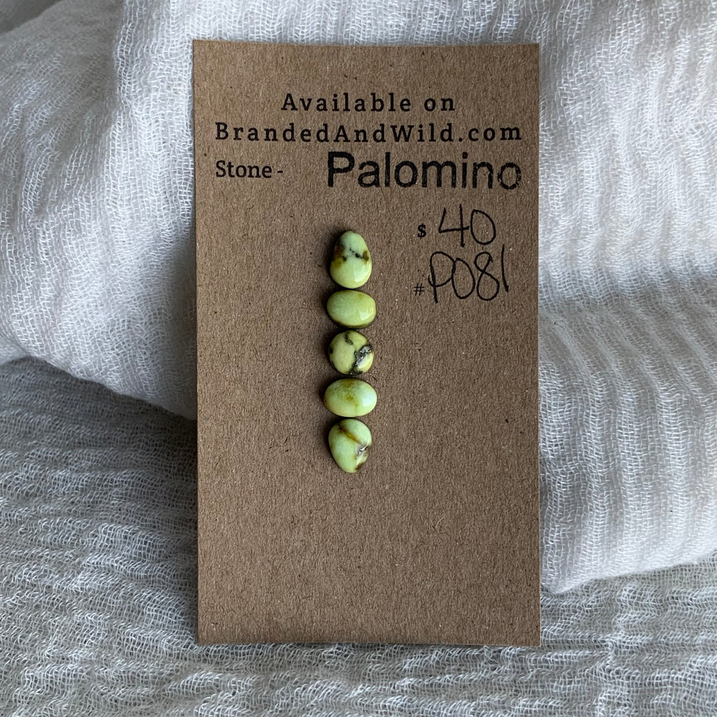 Palomino Cabochon - P081