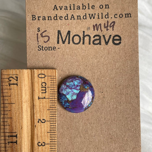 Mohave Cabochon - M49 Cabochon 0E2188C8-08E6-4AD0-A387-76D03F0BE59D Brandedandwild.com