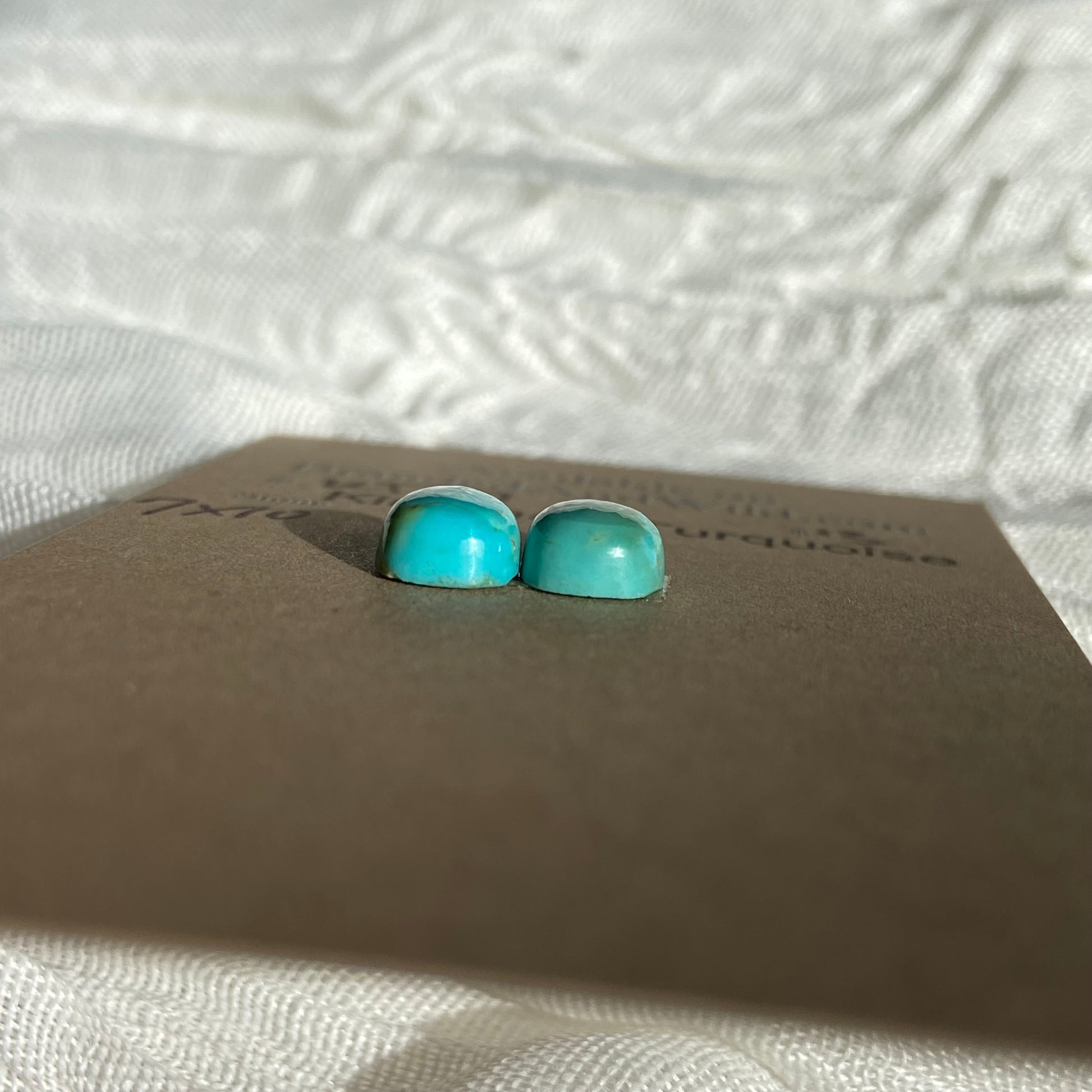 Kingman Turquoise Cabochon - KT27 0E364B4D-9F8E-4F2B-82EC-3C9AB12183C5 Brandedandwild.com