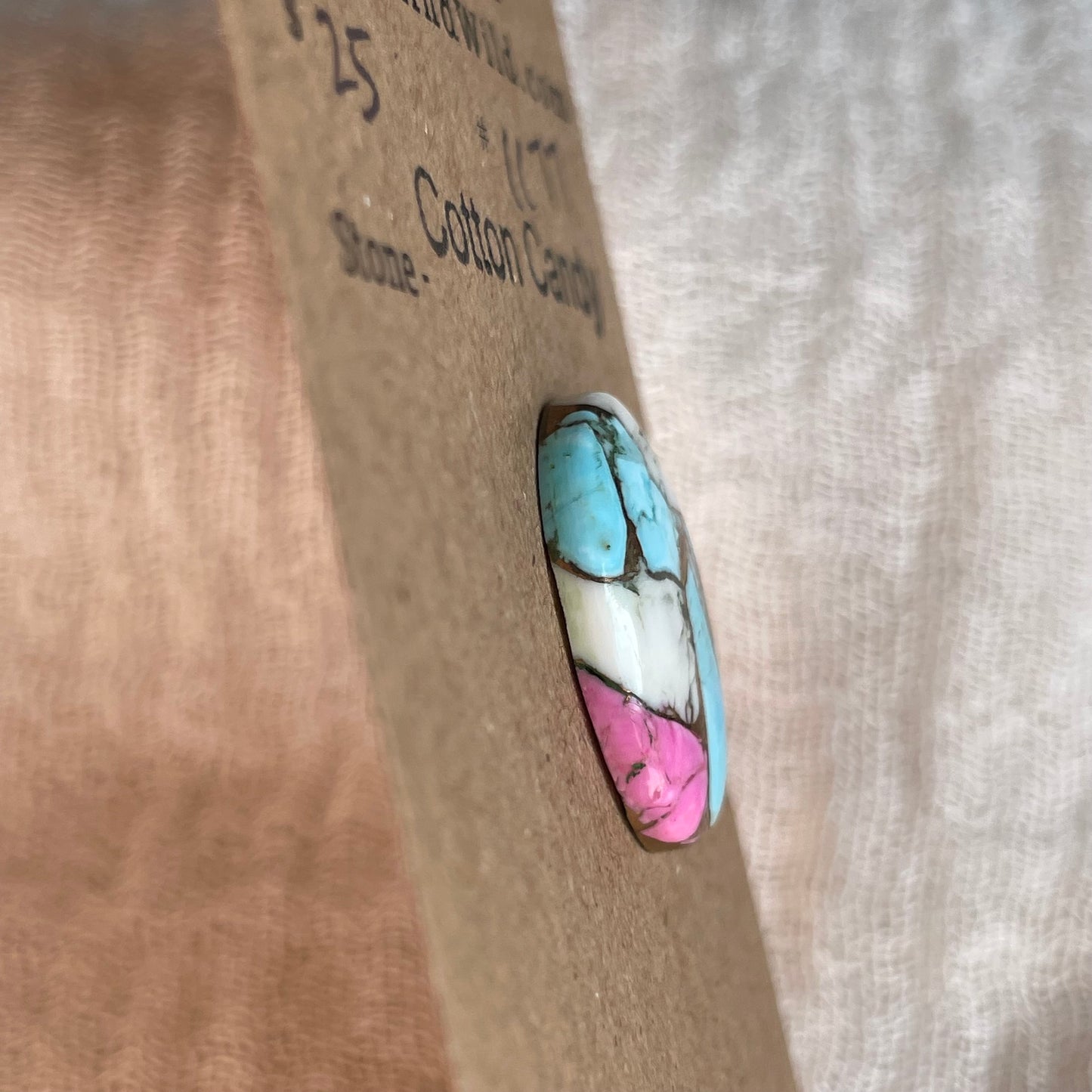 Cotton Candy Cabochon - CC77 0E58AFD1-D3EF-42F0-8DF6-1A57B72B9343 Brandedandwild.com