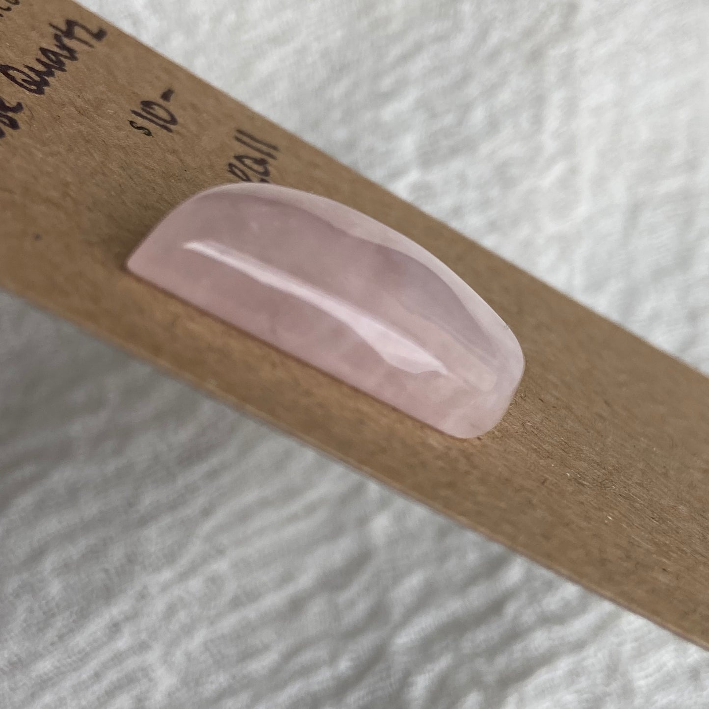 Rose Quartz Cabochon - RQ11
