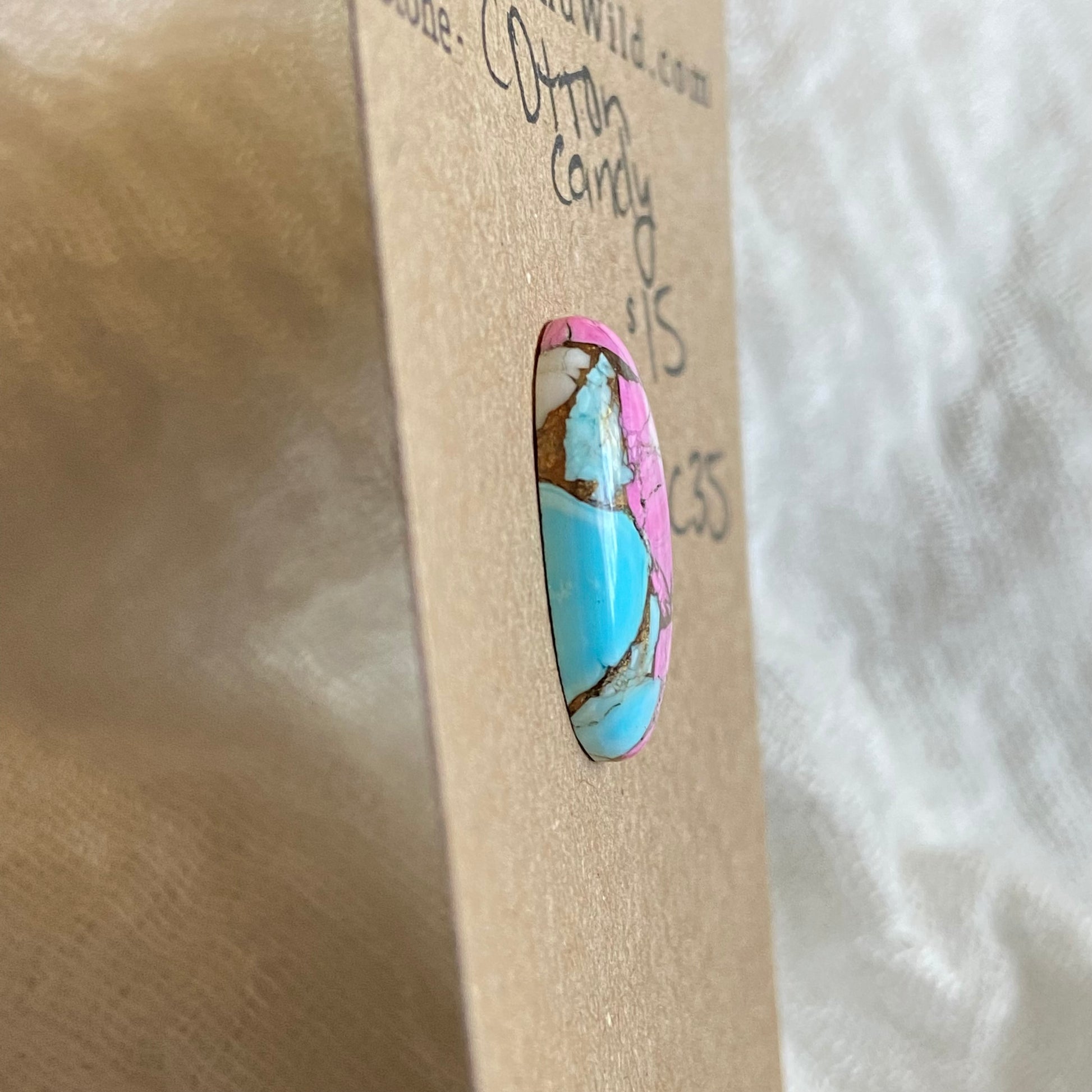 Cotton Candy Cabochon - CC35 0E873FF8-5786-4705-BCBA-075E8438CBD6 Brandedandwild.com