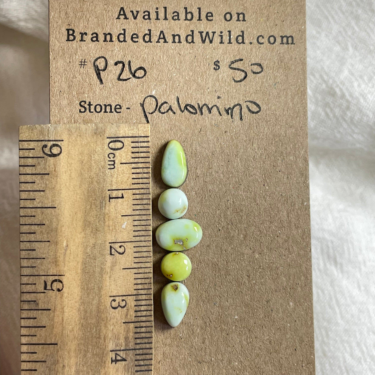 Palomino Cabochon - P26 0E93AACE-DEDF-4285-93F8-5B123D71C0BC Brandedandwild.com