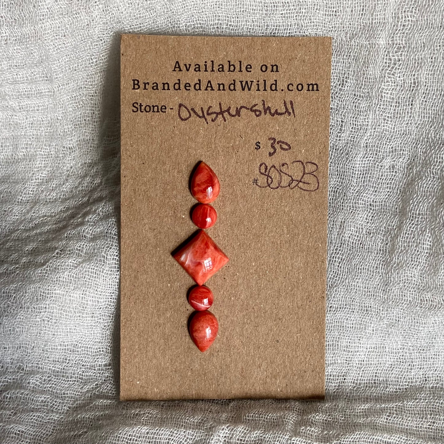 Oystershell Cabochon - SOS23