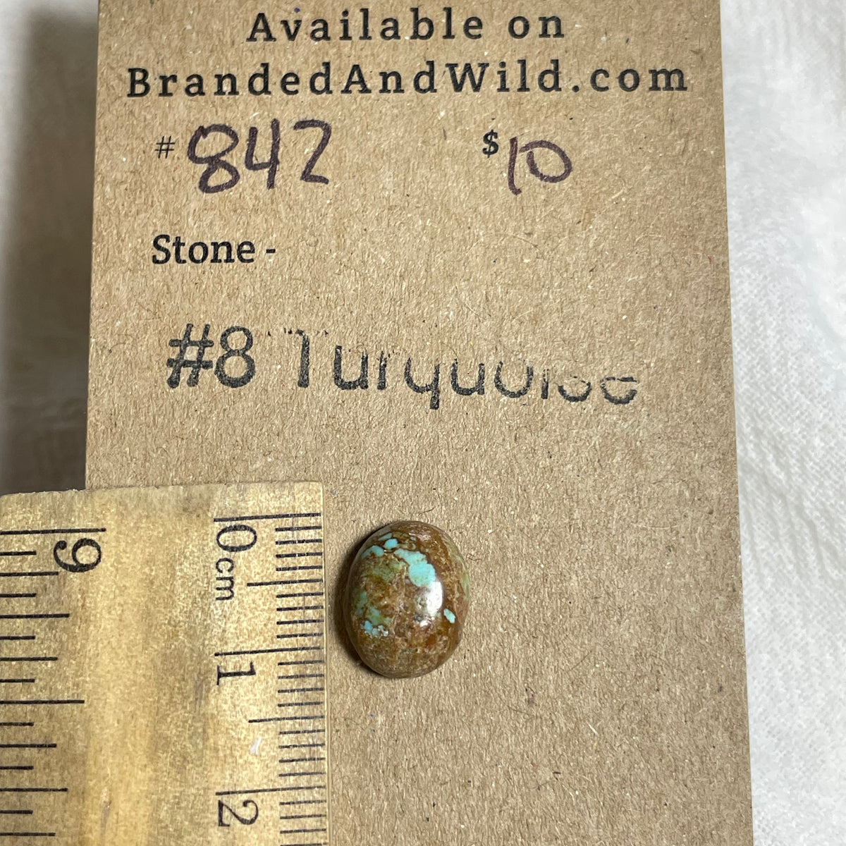 #8 Turquoise Cabochon - #842