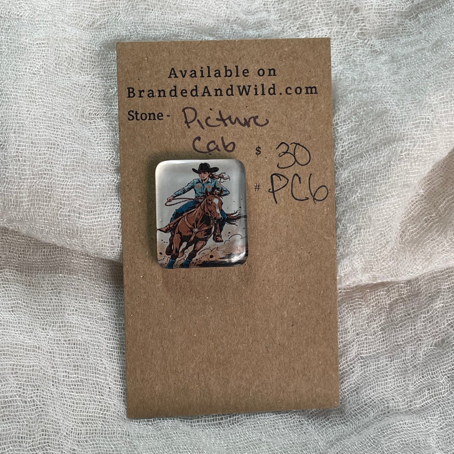 Picture Cabochon - Cabochon - PC6 0EE59C23-A103-4594-BCB4-797D1521E2B2 Brandedandwild.com