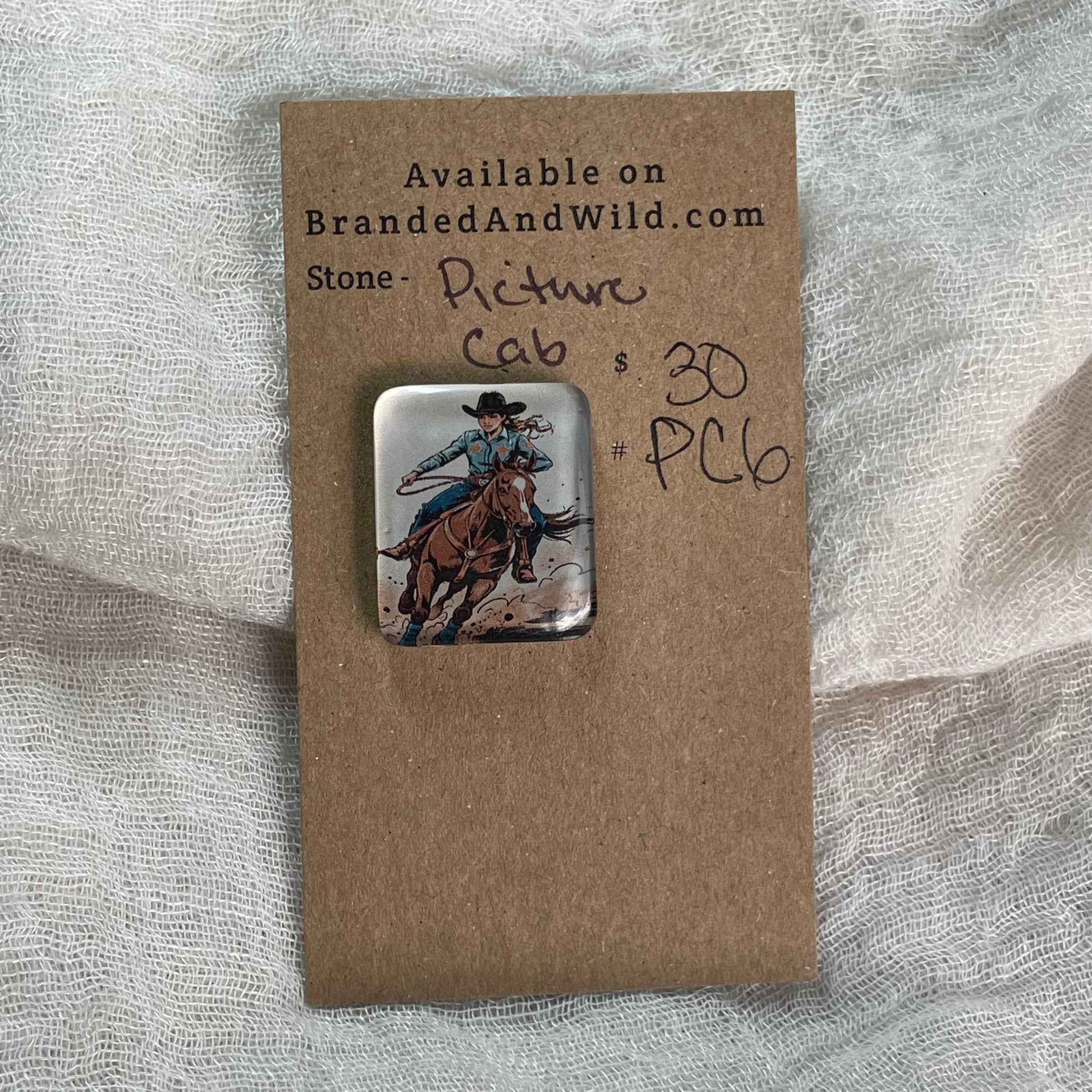 Picture Cabochon - Cabochon - PC6 0EE59C23-A103-4594-BCB4-797D1521E2B2 Brandedandwild.com