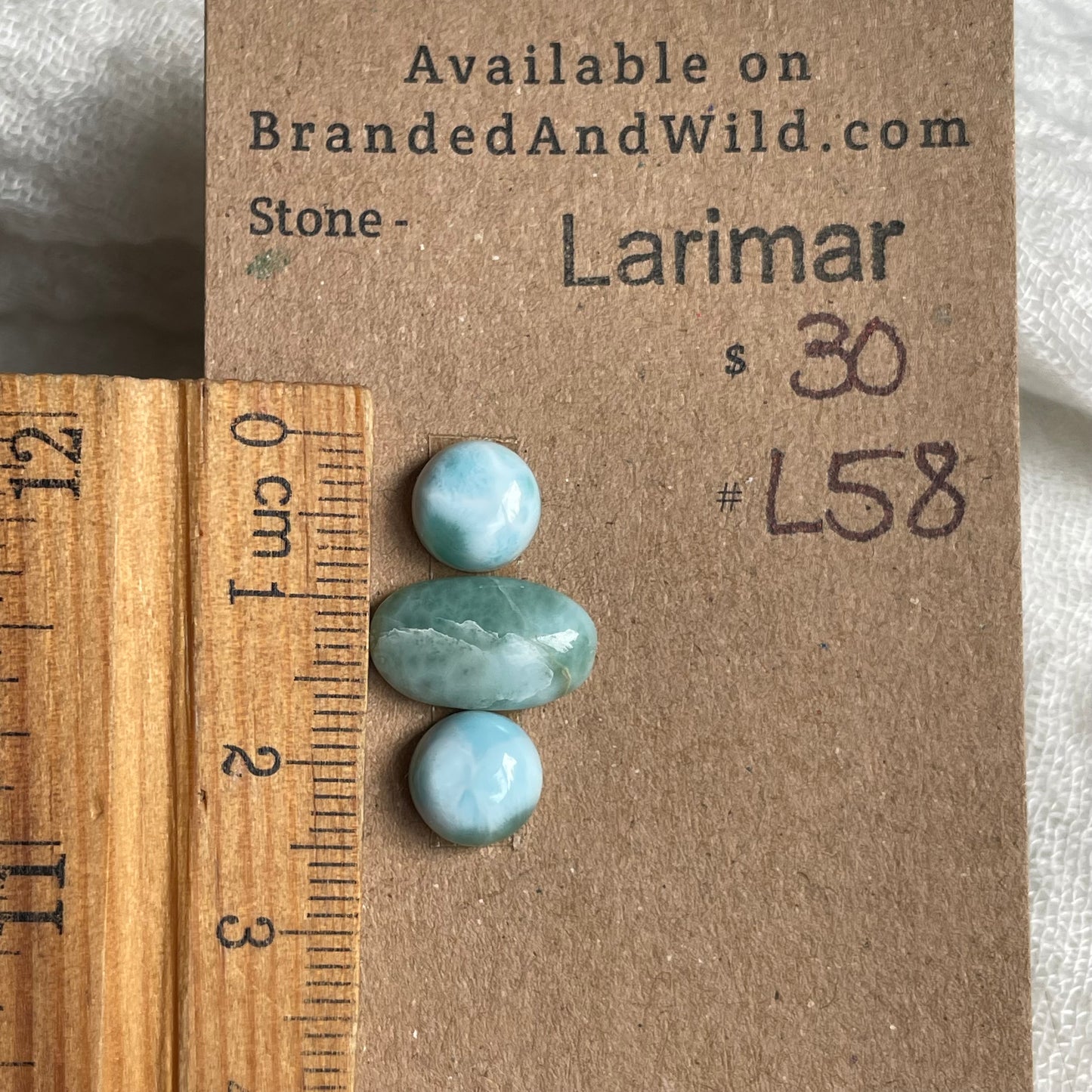 Larimar Cabochon - L58