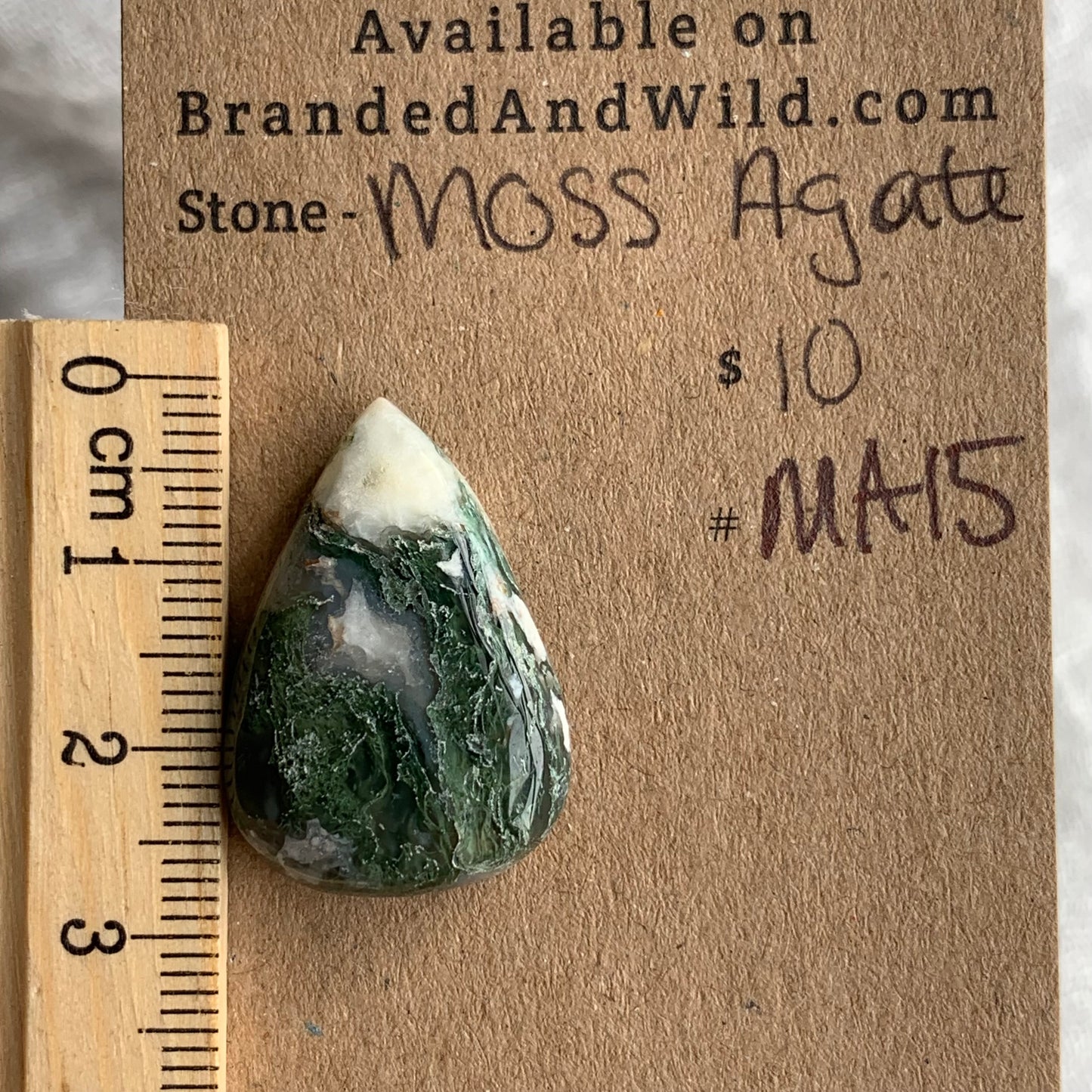Moss Agate Cabochon- MA15