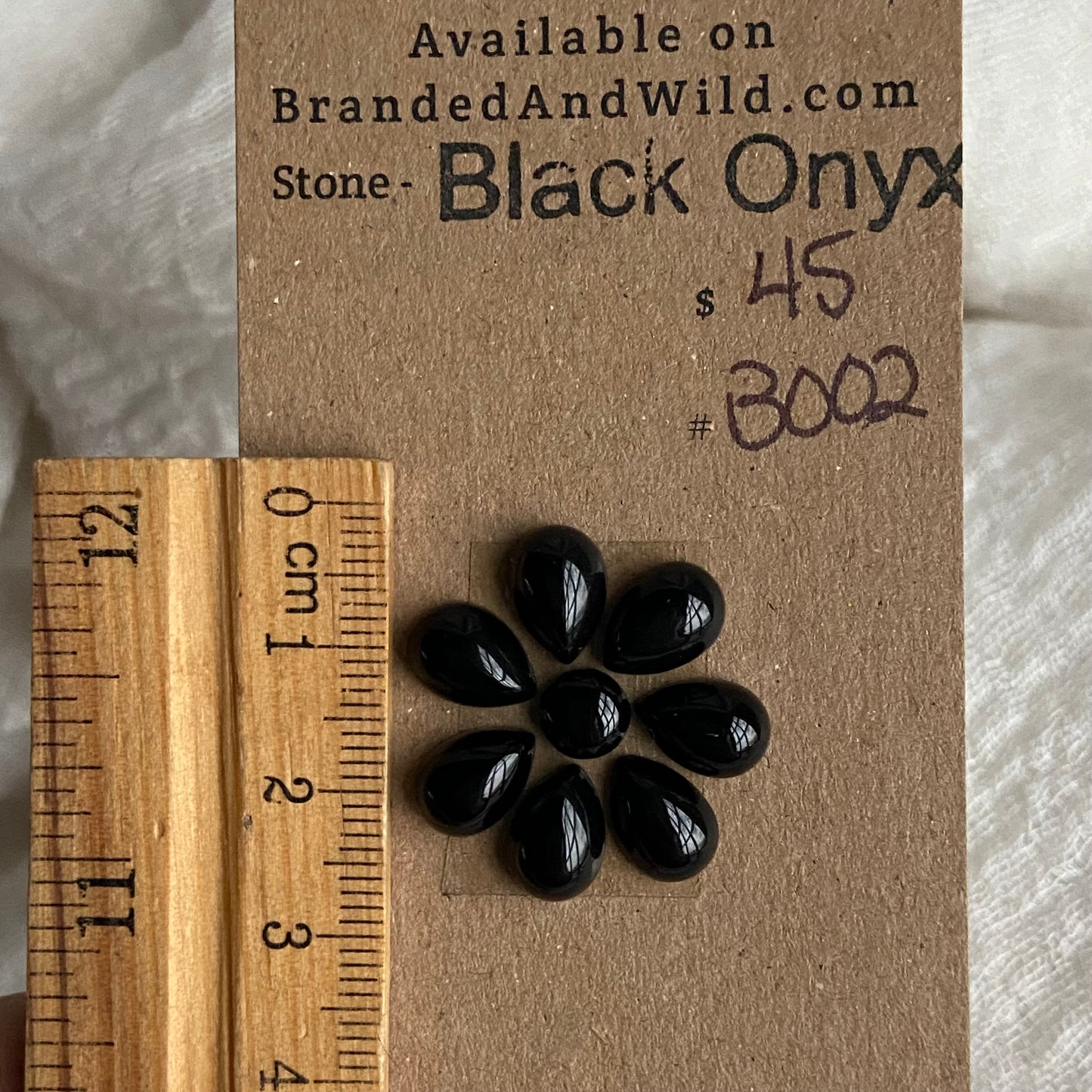 Black Onyx - Cabochon - BO02
